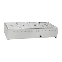 Karacasan Endüstriyel Tip Elektrikli Set Üstü 4 Gözlü Benmari