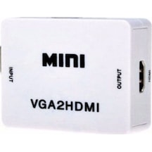 Taplin Vga To Hdmi Çevirici Dönüştürücü Adaptör
