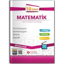 Sonuç Yayınları 10. Sınıf Permütasyon Kombinasyon Fasikülü
