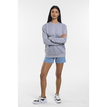 SPR21K30 Kadın Bisiklet Yaka Sweatshirt