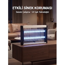 Mey İthalat Uv Işıklı Sinek Öldürücü Lamba Sessiz Çalışır