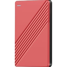 Monyee Taşınabilir 500gb Ssd Harici Disk, Usb 3.0 Hızlı Veri Aktarımı, Kırmızı Renk, Metal Kasa, Hafif Ve Dayanıklı
