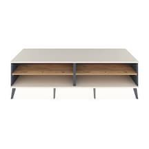 Kronos Tv Ünitesi 2 Raflı 176x59x51 Antrasit-aytaşı/çam Aytası/atlas Çam