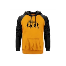 The Beatles Multimedia Sarı Renk Reglan Kol Sweatshirt Sarı