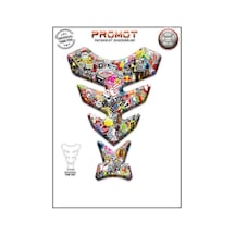 Universal Motosiklet Tank Pad 3d Sticker 0080 Diğer
