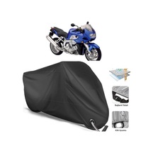 Bmw K 1200 R Motosiklet Branda (Bağlantı, Kilit Uyumlu)-Siyah (457217831)-Arka Çanta Uyumlu Branda-Tokalı