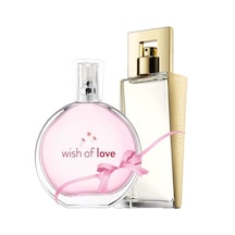 Avon Attraction Kadın Parfüm EDP 50 ML + Wish of Love Kadın Parfüm EDT 50 ML