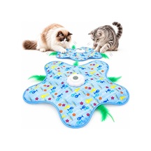 Sevimli Dost Enerji Atma Evcil Hayvan Hareketli İnteraktif Kedi Oyun Matı - Usb Şarjlı - 3 Oyun Modu
