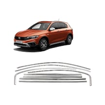 Fiat Egea Cross Cam Çıtası Tam Tur Çerçevesi Kromu Nikelajı
