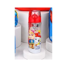 Paw Patrol Baskılı Lisanslı 500 Ml Matara Suluk Kilitlemeli 1 Adet Süper Kalite Kırmızı