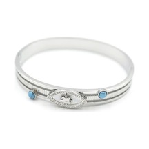 Göz Bilezik - Gümüş Çok Renkli