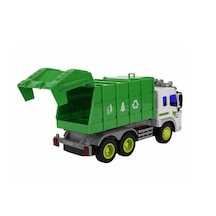 28 Cm Pilli Sesli Işıklı Çöp Kamyonu 0783
