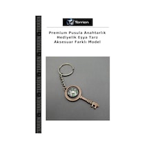 Premium Pusula Anahtarlık Hediyelik Eşya Tarz Aksesuar Farklı Model