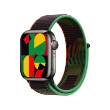 Mobilteam Watch 38mm Uyumlu Krd-03 Hasır Kordon-black Unity