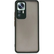 Newface - 285 - Xiaomi Mi 12t Pro Kılıf Montreal Silikon Kapak - Edntrend - - Yeşil