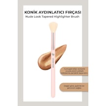Nude Look Tapered Highlighter Brush - Konik Aydınlatıcı Fırçası