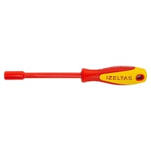 İzeltaş 1000V Süngüsü İzoleli Lokma Uçlu Tornavida 8 MM 4773190080