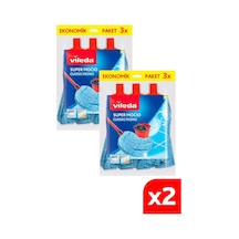 Vileda Supermocio Klasik Yedek Paspas 2 x 3'lü