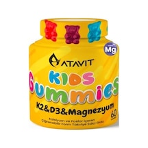Atavit Kids Gummies K2 D3 Magnezyum 60 Tablet Atavit Kids Gummies K2 D3 Magnezyum 60 Tablet