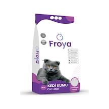 Froya Lavanta Kokulu Topaklanan 10l Bentonit Kedi Kumu