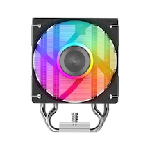 Sama X40l, Black, 1x100mm Argb Fan, Kule Tipi Hava Soğutma, 4 Adet Gelişmiş Kompozit Isı Borusu, Cpu Fan Amd Ve Intel Tüm İşlemciler İle Uyumlu