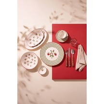 Porland Sweetberry 17 Parça 4 Kişilik Porselen Kahvaltı Takımı Çok Renkli