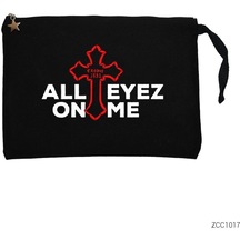 Tupac Shakur All Eyez On Me Siyah Clutch Astarlı Cüzdan