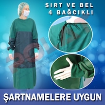 Cerrahi Önlük Terikoton Koruma Box Önlüğü - Boks Önlüğü