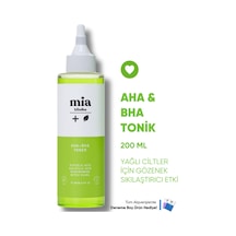 Mia Klinika Aha-Bha Akne Karşıtı Gözenek Sıkılaştırıcı Ve Cilt Temizleyici Tonik 200 ML
