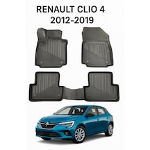 Renault Clio 4 Sport Tourer 2012-2019+uyumlu 3d Oto Paspas Premium