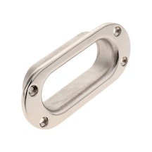 Loça. Pirinç Üzeri Kromaj Kaplama. Yerli Üretim. 230x130mm