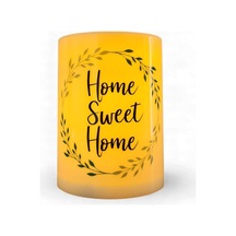 Home Sweet Home Led Işıklı Mum Pilli Led Işık