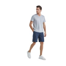 Blackspade Erkek Kısa Kol Şortlu Gri Pijama Takımı C8t0n5o04- 001