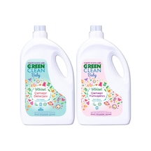 U Green Clean Baby Organik Lavanta Yağlı Bitkisel Çamaşır Deterjanı + Çamaşır Yumuşatıcı 2750 ML