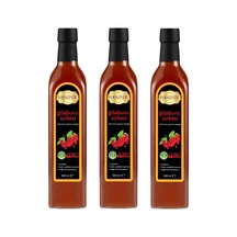 Hanzade Bitkisel Gilaburu Sirkesi 3 x 500 ML