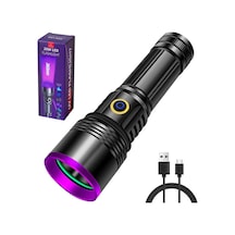 20w 365nm Profesyonel Güçlü Mor Uv Işık El Feneri Evcil Hayvan İd