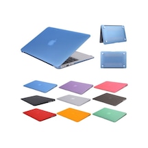 Macbook Uyumlu Aır 13.3 A1466 Kılıf 2In1 Mat Doku Case Kırmızı