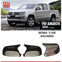 Volkswagen Amarok Yarasa Batman Ayna Kapağı Plastik Piano Black 2
