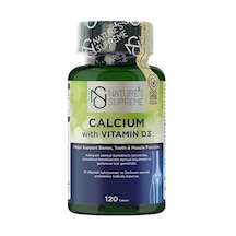 Natures Supreme Calcium With Vitamin D3 120 Tablet Aromasiz
