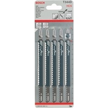 Bosch T 344 D Speed For Wood Dekupaj Testeresi Bıçağı 5'Li - 2608633A34