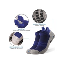 Siyah Kaymaz Futbol Çorapları Spor Ayak Bileği Çorap Atletik Düşük Kesim Çorap Açık Spor Nefes Hızlı 3 Çift Çorap