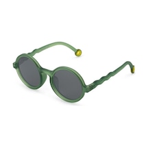 Olivio&co Classic Round Çocuk Güneş Gözlüğü - Olive Green Çok Renkli