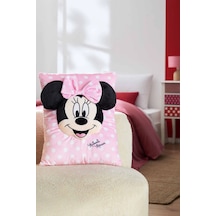 Özdilek Lisanslı Dekoratif-3d Minnie Mouse Cushio-kırlent Yastığı