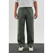 Redline Fate Erkek Baggy Rahat Pantolon Haki