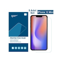 Gor İphone 12 Mini 5.4 Hd Ekran Koruyucu Jelatin 5 Adet Set- 5775 Mh-hs2558-1135