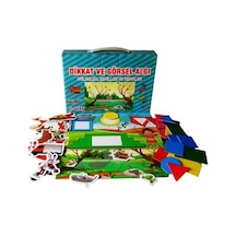 Dikkat ve Görsel Algı - Gölgeler Renkler ve Şekiller- Yuka Kids