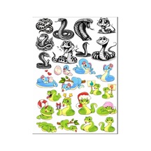 Yılan Sticker Set