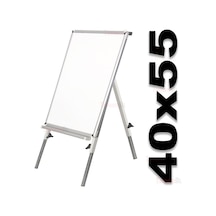 40X55 Akyazı Teleskopik Ayaklı Laminat Beyaz Yazı Tahtası
