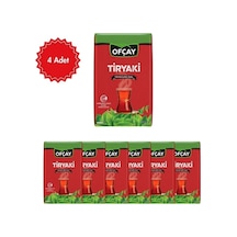 Ofçay Tiryaki Siyah Çay X 4 Adet Geleneksel Yoğun Dem Ve Keyifli Sohbetlerin Vazgeçilmezi