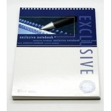 Keskin Exclusive Spiralli Bloknot A4 Çizgili 100 Yaprak 143001